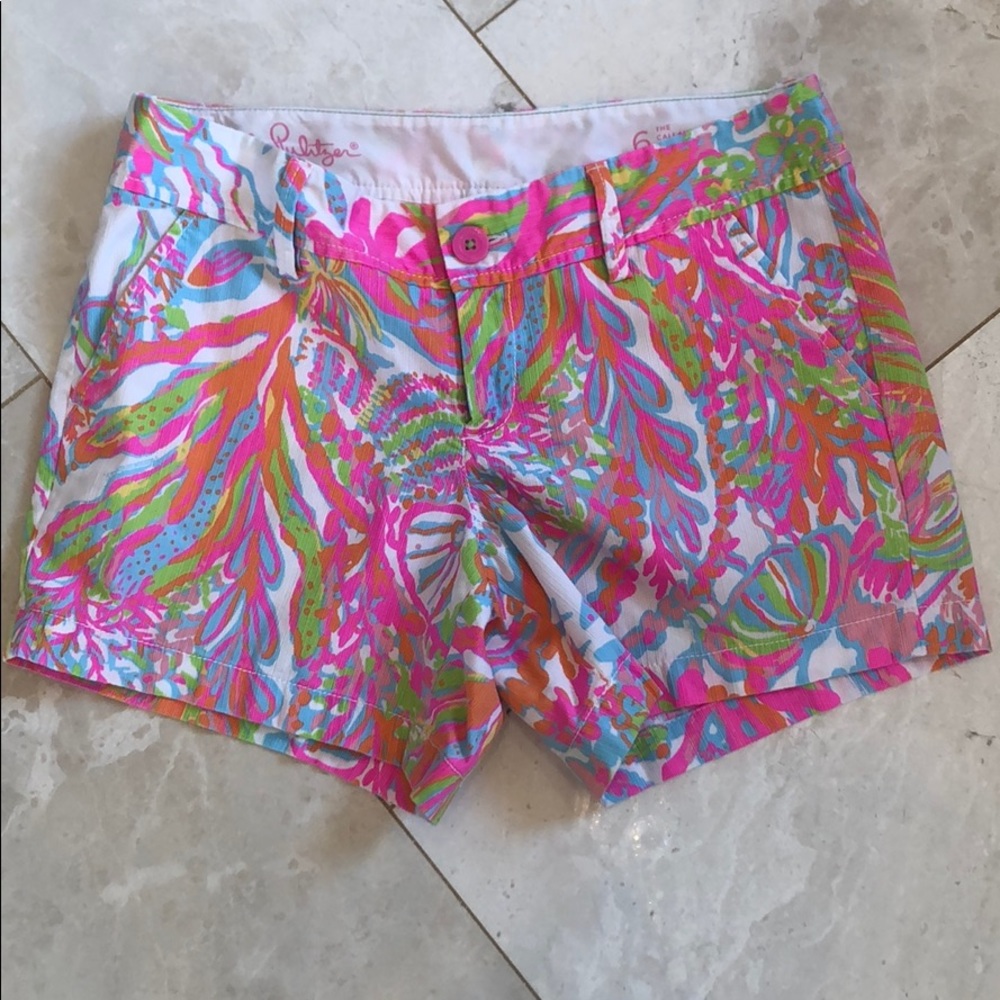 Lilly Pulitzer Scuba to Cuba Callahan shorts